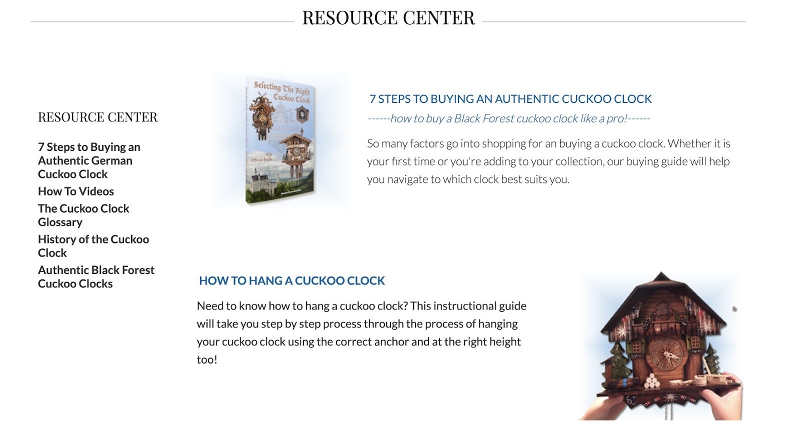bavarian clockworks promote online store